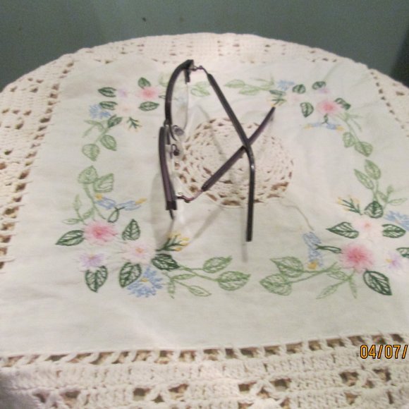 LA Eyeworks Purple Eyeglasses Brand New Fiction - Picture 9 of 10